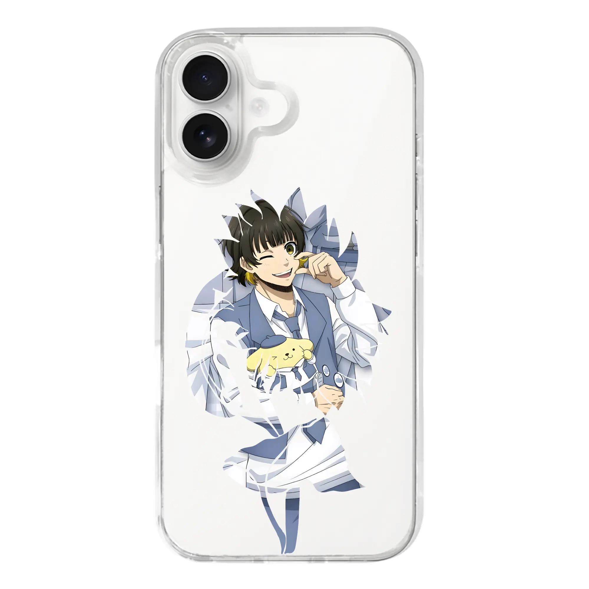 ブルーロック グッズ 蜂楽 廻 - iPhone 17シリーズ 透明スマホケース – 薄型・耐衝撃・精密フィット保護カバー